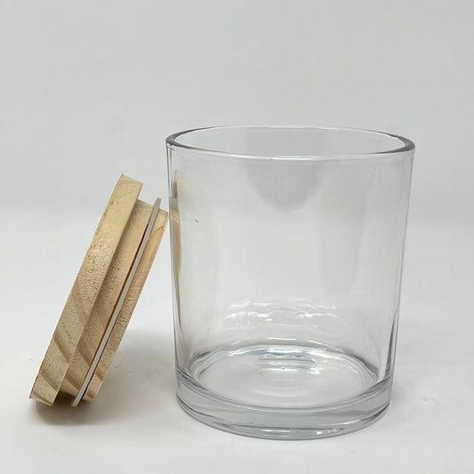 Clear Candle Jars 10oz Vela Jars